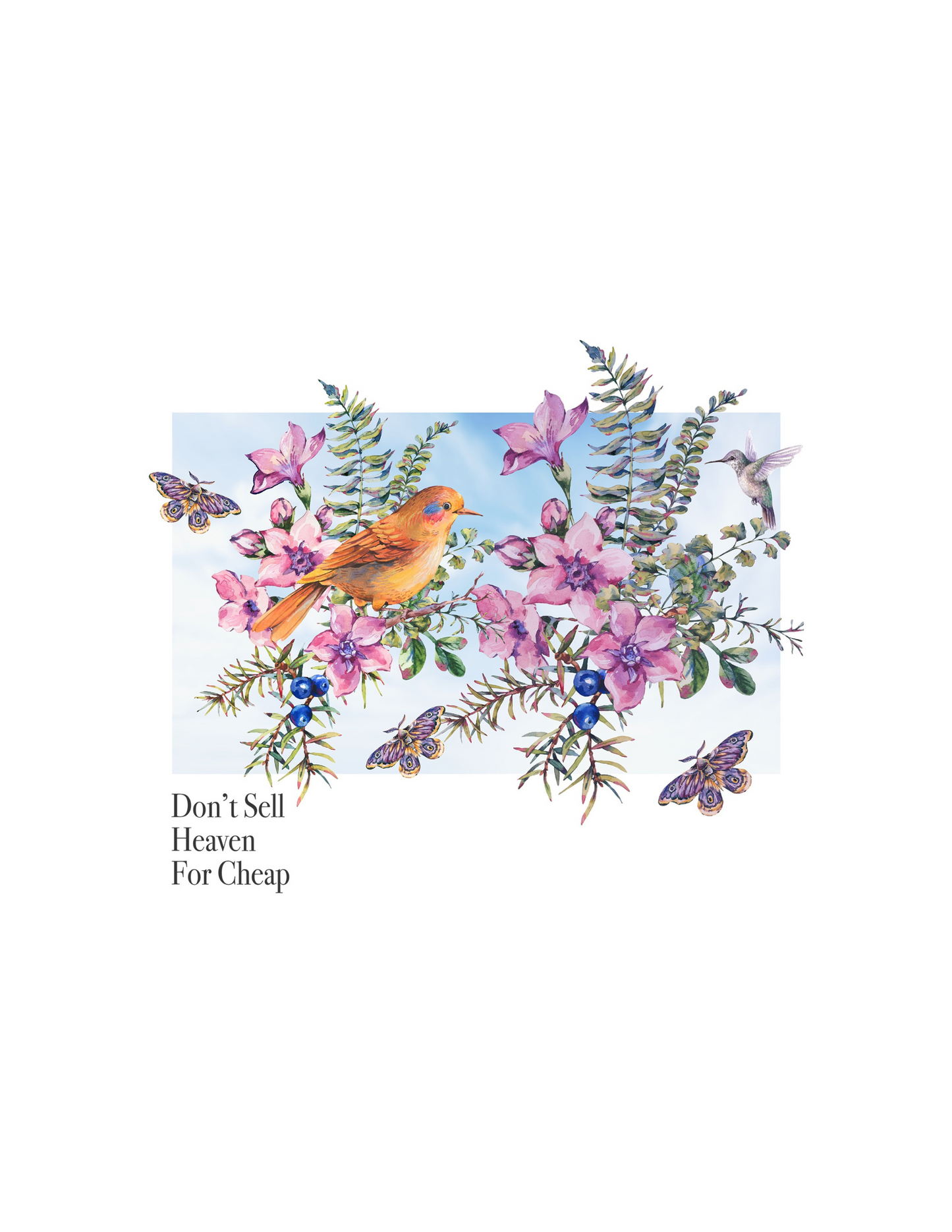 "Don't Sell Heaven for Cheap" Sweater