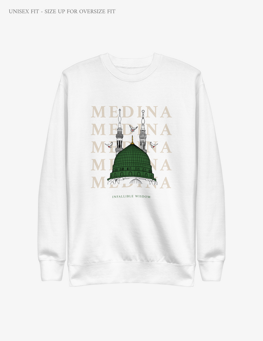 "Medina" Green Dome Sweater