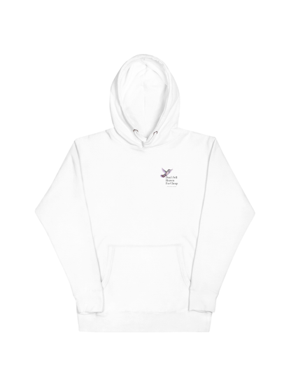 "Don't Sell Heaven for Cheap" Hoodie: White