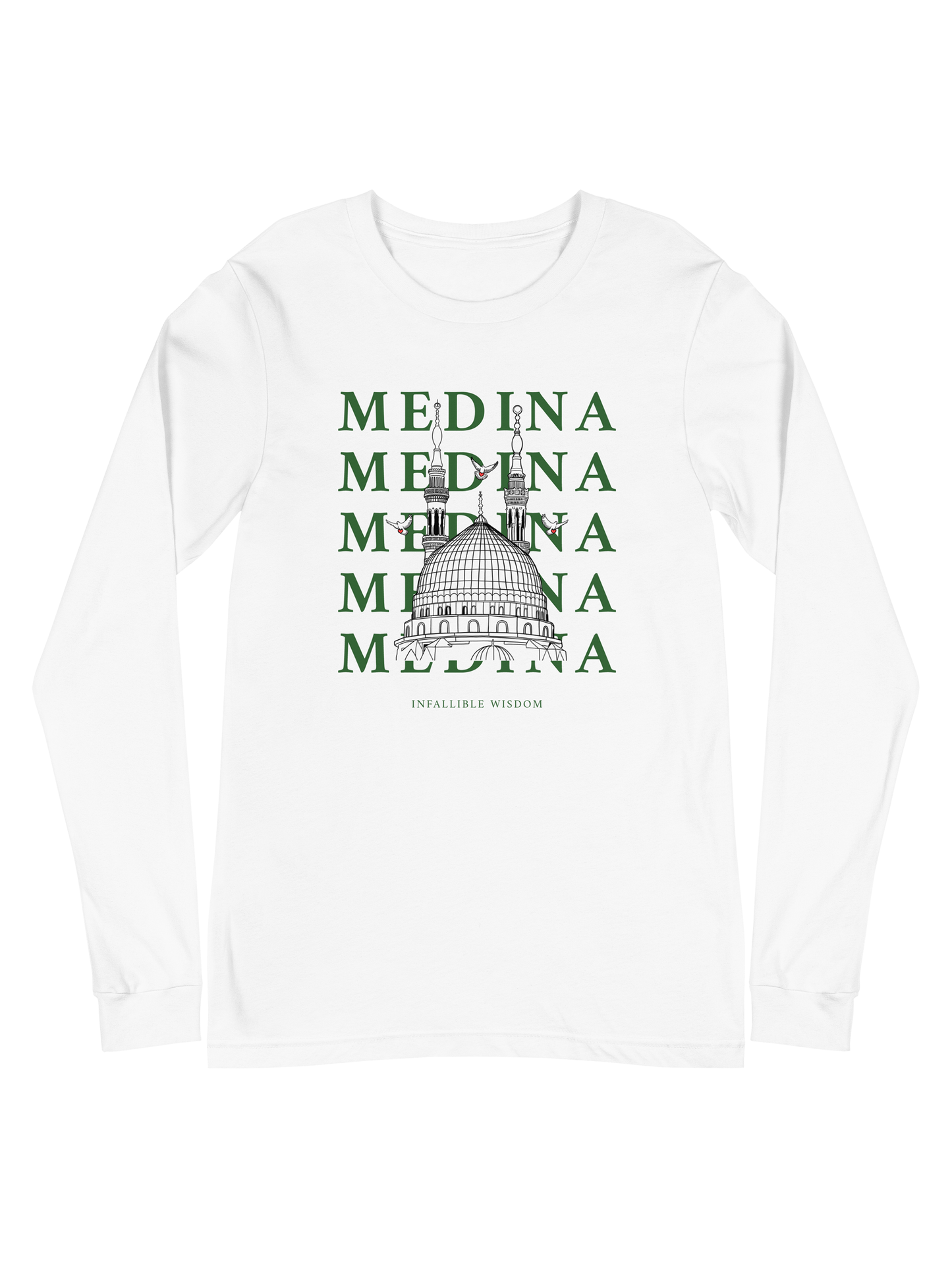 "Medina" Original Long Sleeve: White