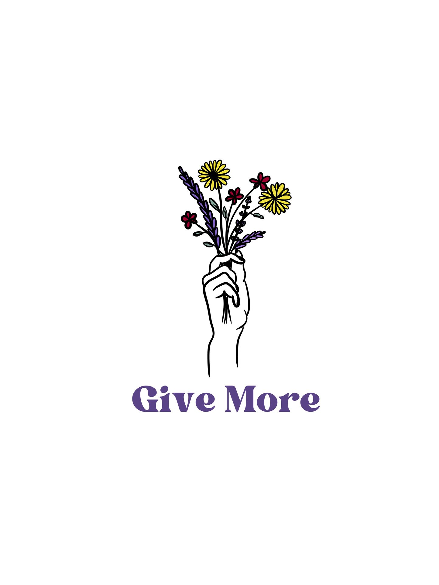 "Give More" Long Sleeve: Sand